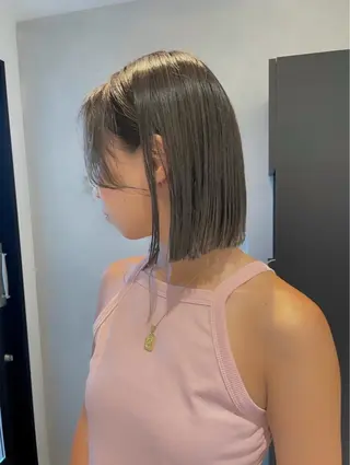 ショート カラー メンズ特化 パーマ/オザワのヘアスタイル