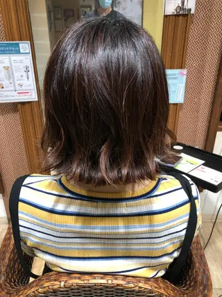 ミディアム カラー メンズパーマ/ スパイキー/神田正紀のヘアスタイル