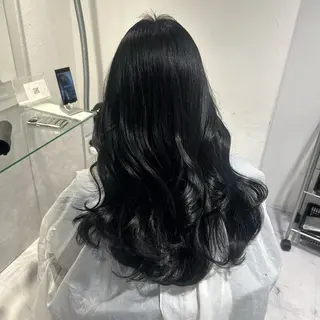 ロング カラー 表参道/透明感カラー /暗髪/ジュキヤのヘアスタイル