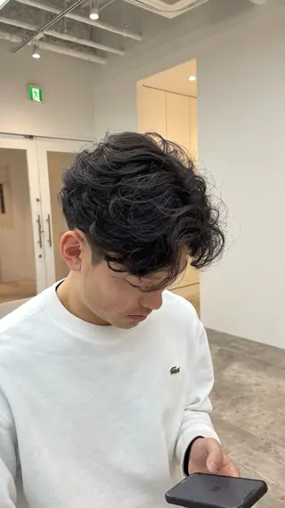 パーマ メンズ fifth 阿部楓のヘアスタイル