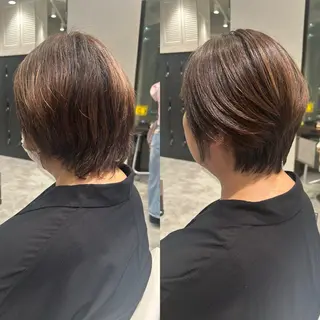 ショート ショートモデル 募集中！三浦菜々子のヘアスタイル