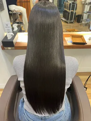 ロング すばる/縮毛矯正 /似合わせカラーのヘアスタイル