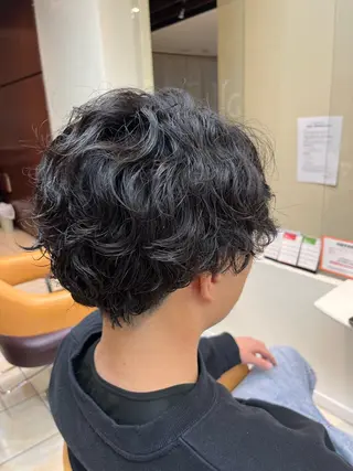 ショート パーマ メンズ メンズ特化/パーマ/ 髪質改善　高野奨馬のヘアスタイル