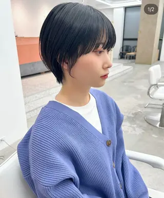 ショート 伊藤 優里のヘアスタイル
