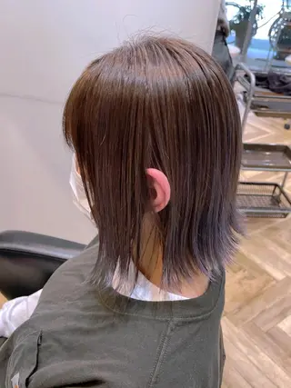 ミディアム 韓国ヘア/レイヤー 🇰🇷/艶髪/長橋のヘアスタイル