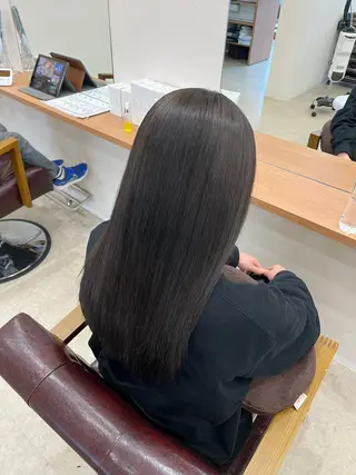 ロング カラー mei/艶髪/透明感 カラー/ヘアセットのヘアスタイル