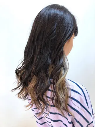 ロング カラー 🌈ぷる艶カラー🌈 髪質改善👑柳沼尚貴のヘアスタイル