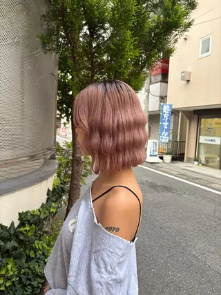 ミディアム アレンジ/カラー トリートメントNaoのヘアスタイル