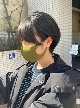 ショート すぎもと さき⚡️ 朝ラク・*パーマのヘアスタイル