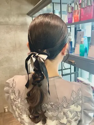 ロング ヘアアレンジ yui 🎀 Men's 特化のヘアスタイル