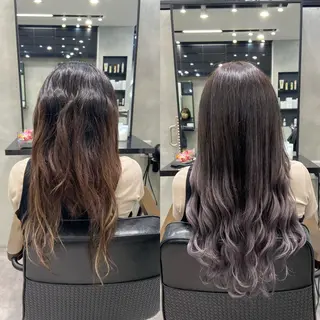 ロング カラー ヘアアレンジ ar+ ❤︎ maiのヘアスタイル