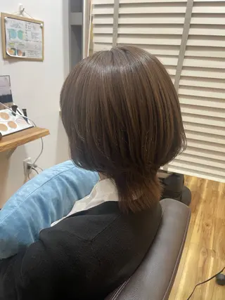 ミディアム カラー gram hair works所属・山口 美咲のヘアスタイル