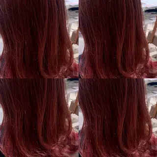 ミディアム カラー 艶カラー🩵中久保 舞優🩵のヘアスタイル