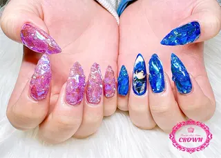 ネイル CROWN プライベートサロンのネイルデザイン
