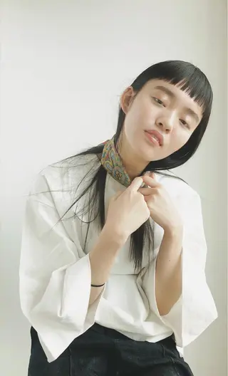 ロング FRAME所属・FRAME/髪を育 てる/大人デザインのヘアスタイル