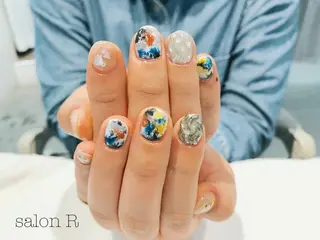 ネイル Re Pearl～コーディネートサロン～ 市駅前店所属・NARUMI HYODOのネイルデザイン