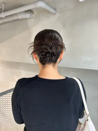 セミロング ヘアアレンジ bob/ aoiのヘアスタイル