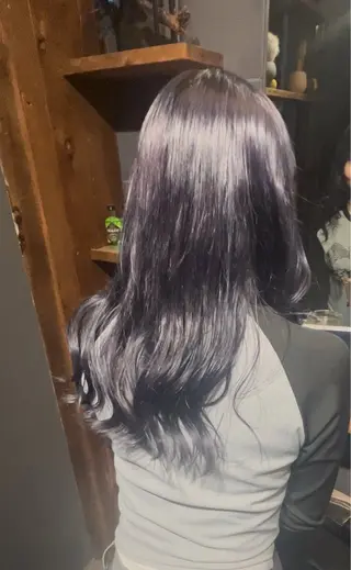 ロング カラー 大城 統也のヘアスタイル