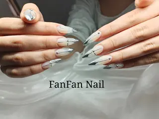 ネイル Fanfan 長さ出し専門のネイルデザイン
