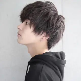 メンズ 韓国風ヘア🇰🇷 トレンドスタイル🫧のヘアスタイル