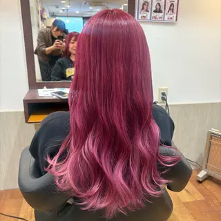 ロング MOLLASALON 浅香山店所属・MOLLA 辻のヘアスタイル