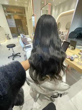 ロング カラー 艶髪専門美容師 梅村晋平のヘアスタイル