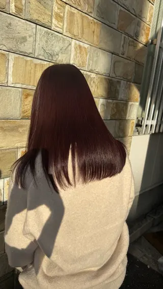 ロング カラー 武田 つぐみのヘアスタイル