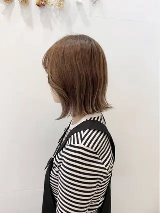 ミディアム カラー ノーブル美容室イオン高橋店所属・鈴木 純子のヘアスタイル