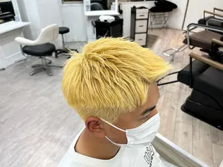 カラー メンズ メンズショート美容師 💈高橋和真💈のヘアスタイル