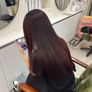 セミロング カラー 【혁명】さら/사라: Korean🍀のヘアスタイル