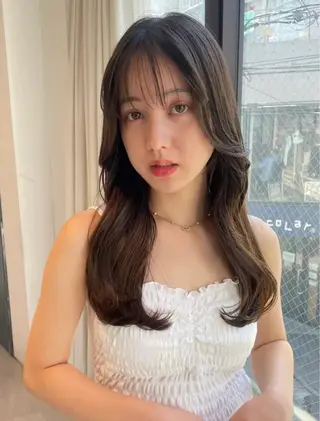 ヘアアレンジ 暖色カラー🫧🎀/ 戸塚咲のヘアスタイル