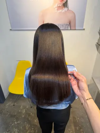 ロング 縮毛矯正/レイヤー カット⭐️SHOTAのヘアスタイル