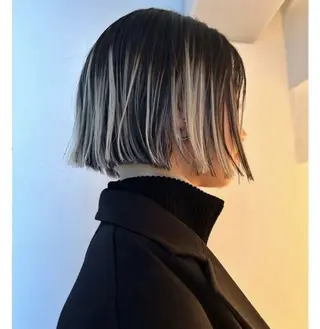 カラー 未 来カットモデル無料のヘアスタイル