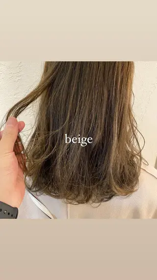 ミディアム カラー ハイトーン特化🌟 仲川和人のヘアスタイル