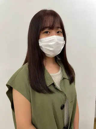 ロング カラー パーマ ヘアアレンジ レイヤー/似合わせ MADOKAのヘアスタイル