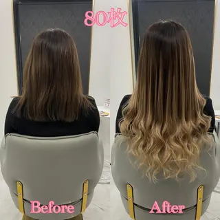 ショート シールエクステ ♡SAORI♡のヘアスタイル