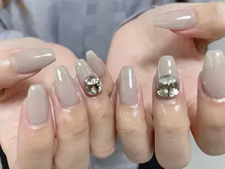 ネイル na🎀🎀na ちゅるちゅるのネイルデザイン