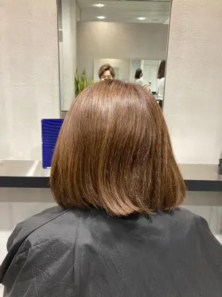 ミディアム カラー 豊中/メンズ特化 岡田 龍之介のヘアスタイル