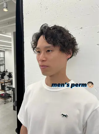 パーマ メンズ 🫧‪Ameri🫧 JILLSTUDIOのヘアスタイル