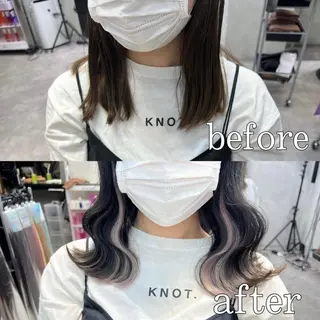 ミディアム カラー ヘアアレンジ ar+ ❤︎ maiのヘアスタイル