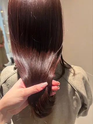 カラー 韓国風ヘア/パーマ ♡あゆのヘアスタイル