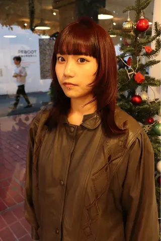 ミディアム カラー ヘアアレンジ @kyoniyy KYONIのヘアスタイル