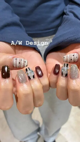 ネイル ネイルサロン　SLASH所属・Aki ୨୧のネイルデザイン