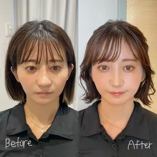 ヘアアレンジ 似合わせ艶髪カラー ❤️ハダユミのヘアスタイル