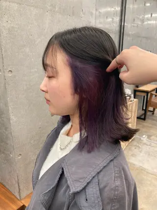 ミディアム カラー ヘアアレンジ 🪄︎︎似合わせ カラー🪄︎︎/希空のヘアスタイル