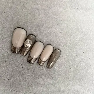 ネイル Ray. ／綺麗目ニュアンスのネイルデザイン