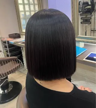 兒玉/透明感カラー 髪質改善のヘアスタイル