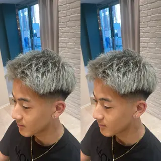 ショート メンズ Luce hair所属・篠田 梓♡縮毛矯正/ カットモデル募集中のヘアスタイル