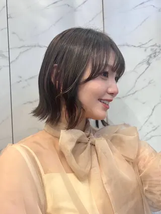 ショート カラー miu /透明感カラーのヘアスタイル