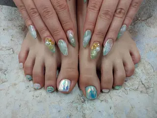 ネイル 河野ちえ (雑誌掲載サロン)のネイルデザイン